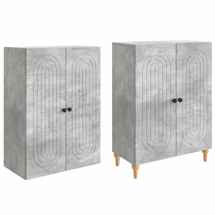 Set de Dulapuri 2 pcs 66 x 34,5 x 90 cm Lemn prelucrat WALTI
