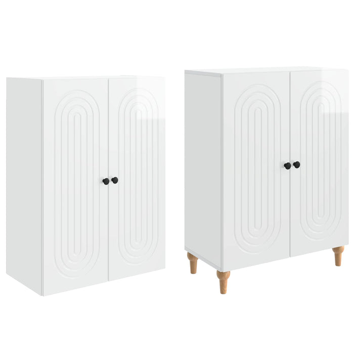Set de Dulapuri 2 pcs 66 x 34,5 x 90 cm Lemn prelucrat WALTI