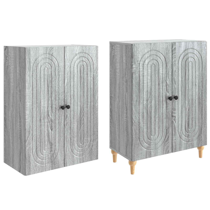 Set de Dulapuri 2 pcs 66 x 34,5 x 90 cm Lemn prelucrat WALTI