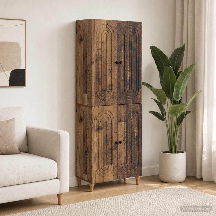 Set de Dulapuri 2 pcs 66 x 34,5 x 90 cm Lemn prelucrat - WALTI WALTI