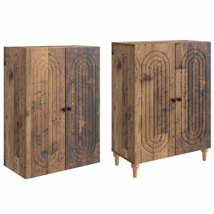 Set de Dulapuri 2 pcs 66 x 34,5 x 90 cm Lemn prelucrat WALTI