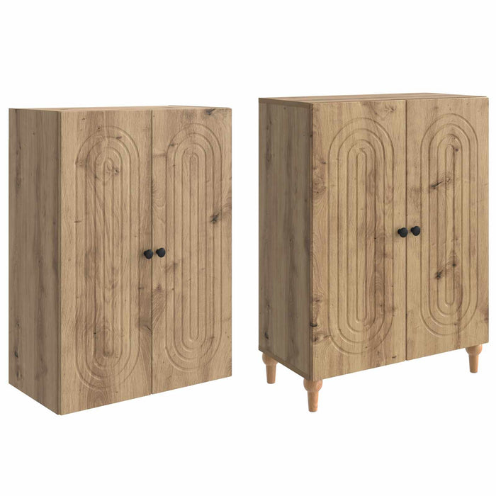 Set de Dulapuri 2 pcs 66 x 34,5 x 90 cm Lemn prelucrat WALTI
