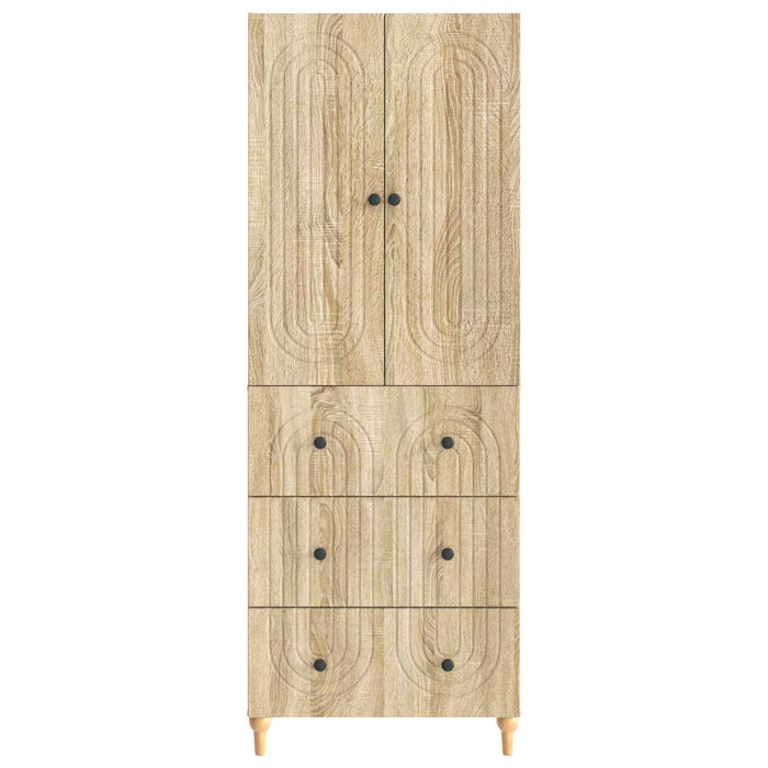 Set de Dulapuri 2 pcs 66 x 34,5 x 90 cm Lemn prelucrat WALTI