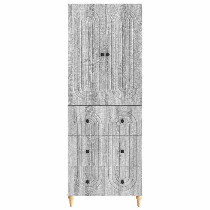 Set de Dulapuri 2 pcs Sonoma gri 66 x 34,5 x 90 cm WALTI