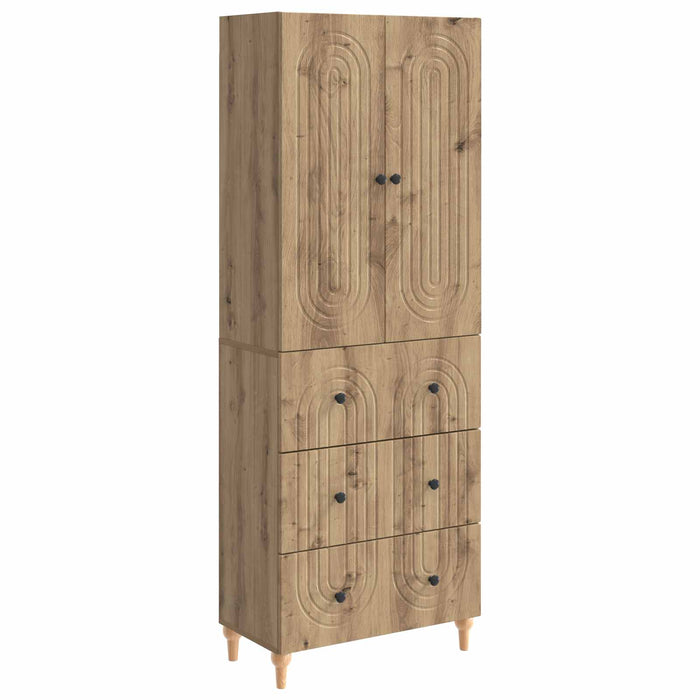 Set de Dulapuri 2 pcs 66 x 34,5 x 90 cm Lemn prelucrat WALTI