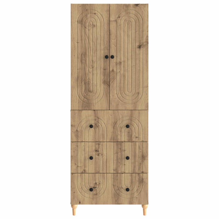 Set de Dulapuri 2 pcs 66 x 34,5 x 90 cm Lemn prelucrat WALTI