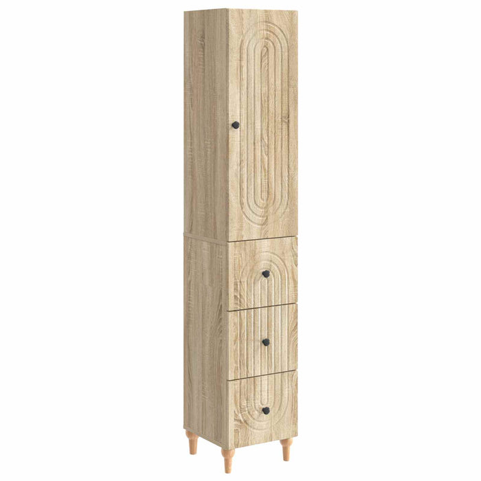Set de Dulapuri 2 pcs 33 x 34,5 x 90 cm Lemn prelucrat WALTI