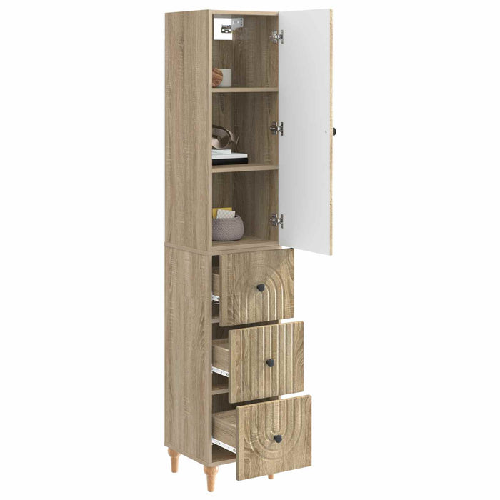 Set de Dulapuri 2 pcs 33 x 34,5 x 90 cm Lemn prelucrat WALTI