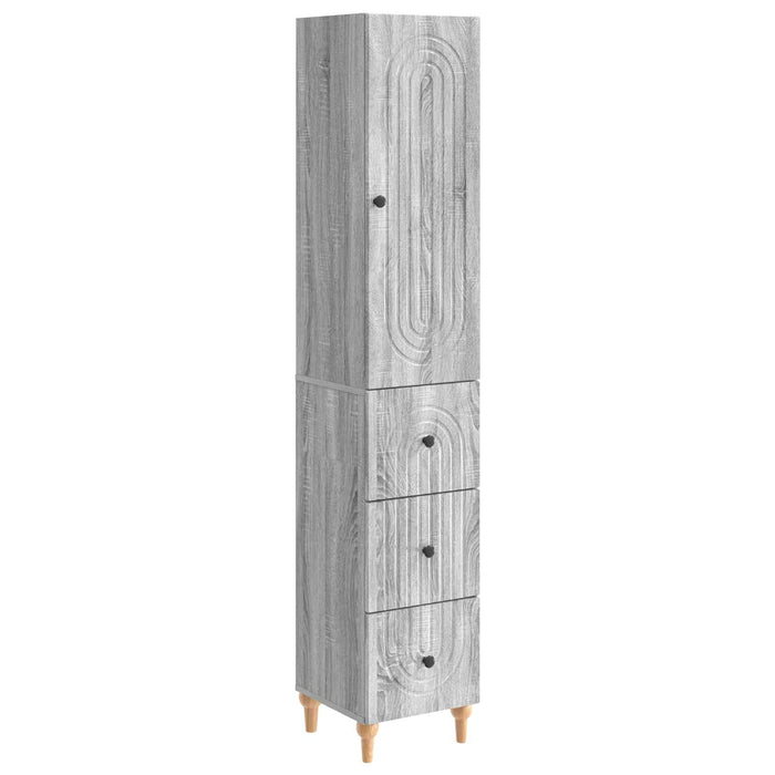 Set de Dulapuri 2 pcs 33 x 34,5 x 90 cm Lemn prelucrat WALTI
