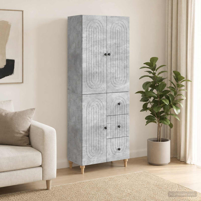 Set de Dulapuri 2 pcs 66 x 34,5 x 90 cm Lemn prelucrat - WALTI WALTI