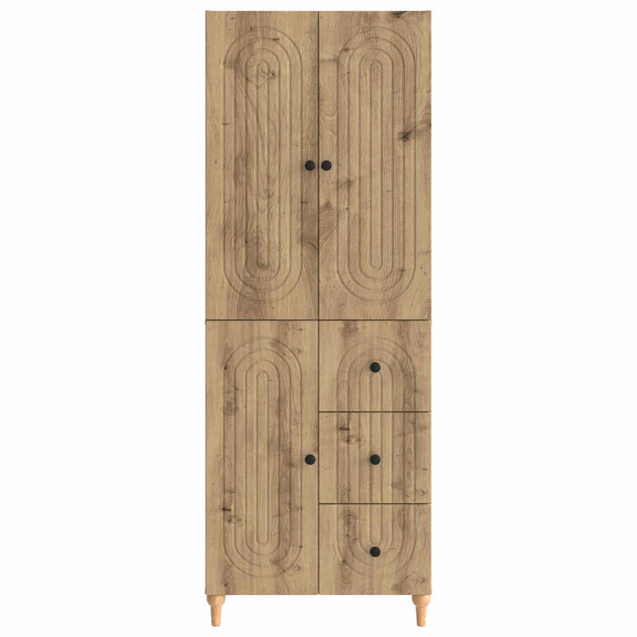 Set de Dulapuri 2 pcs 66 x 34,5 x 90 cm Lemn prelucrat WALTI