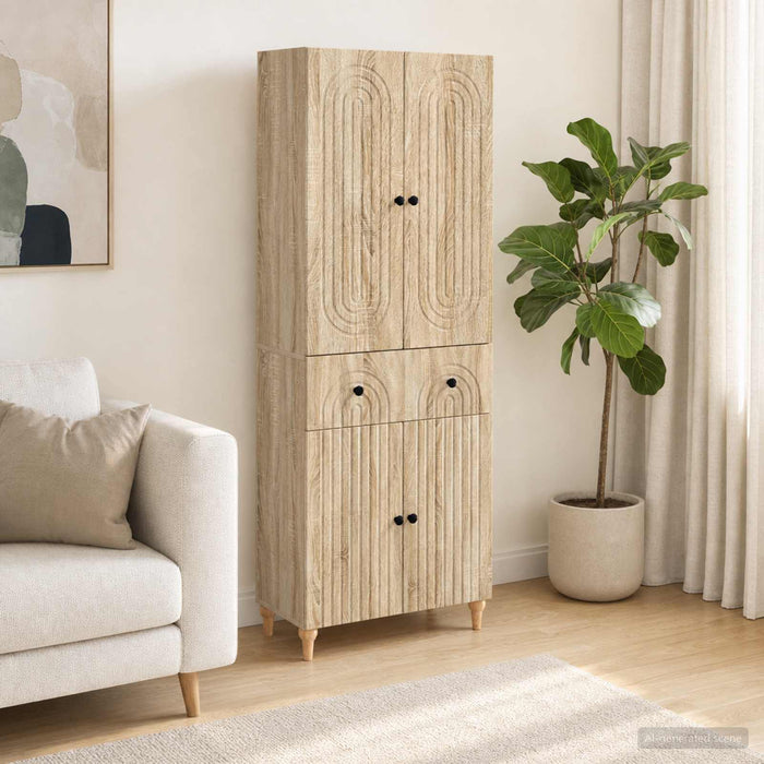 Set de Dulapuri 2 pcs 66 x 34,5 x 90 cm Lemn prelucrat - WALTI WALTI