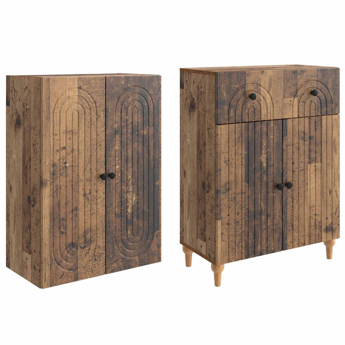 Set de Dulapuri 2 pcs 66 x 34,5 x 90 cm Lemn prelucrat WALTI