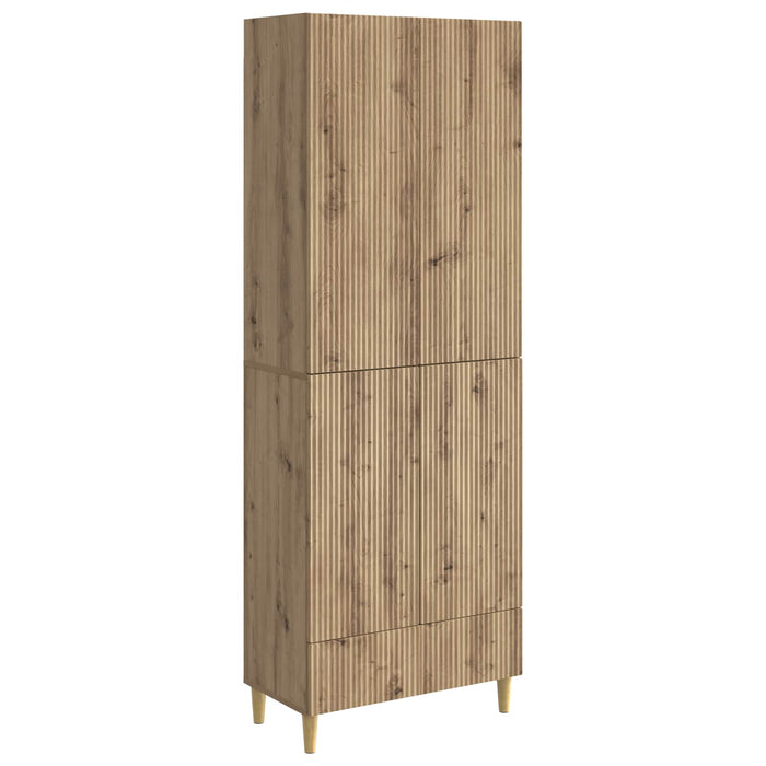 Set de Dulapuri 2 pcs Stejar Artizanal 66 x 34,5 x 95 cm WALTI