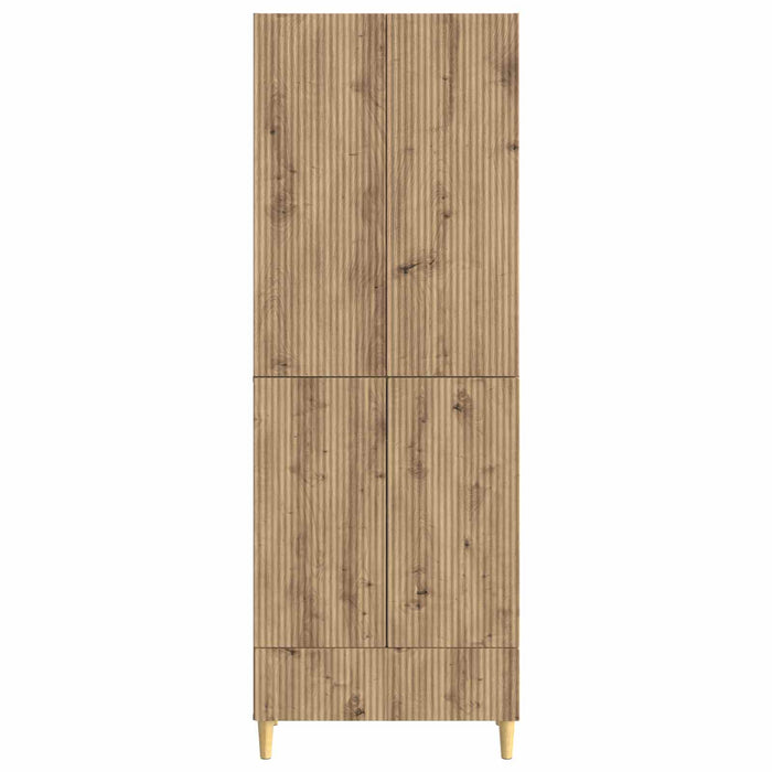 Set de Dulapuri 2 pcs Stejar Artizanal 66 x 34,5 x 95 cm WALTI