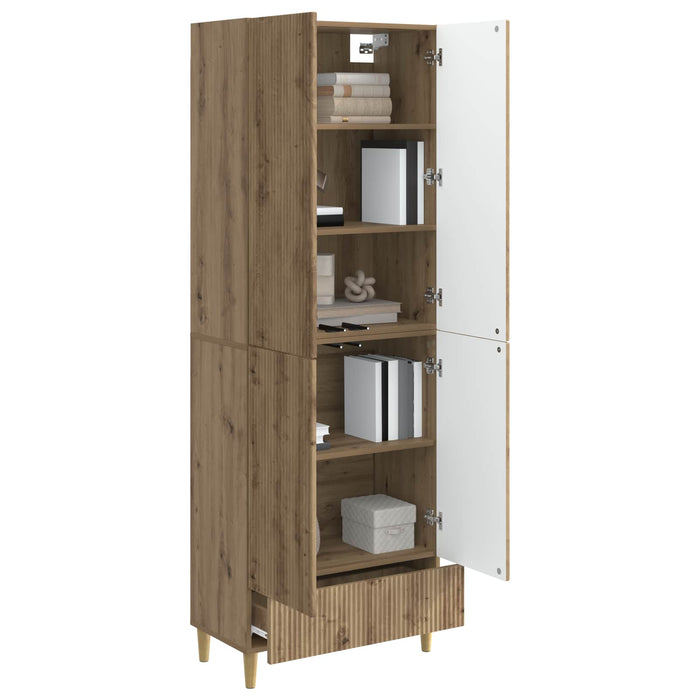 Set de Dulapuri 2 pcs Stejar Artizanal 66 x 34,5 x 95 cm WALTI