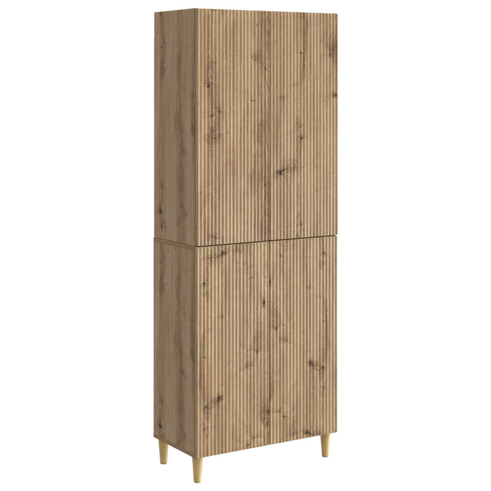 Set de Dulapuri 2 pcs Stejar Artizanal 66 x 34,5 x 90 cm WALTI