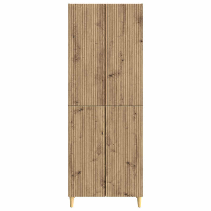 Set de Dulapuri 2 pcs Stejar Artizanal 66 x 34,5 x 90 cm WALTI