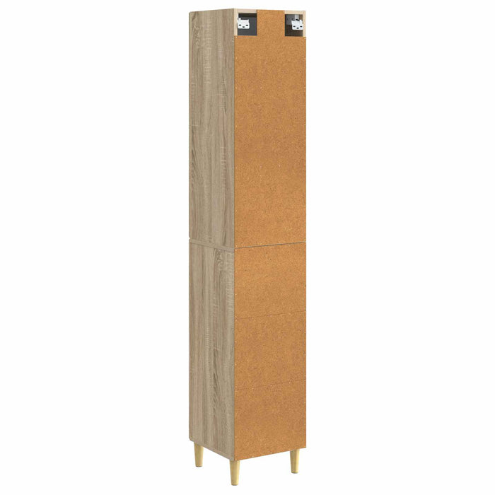 Set de Dulapuri 2 pcs 33 x 34,5 x 90 cm Lemn prelucrat WALTI