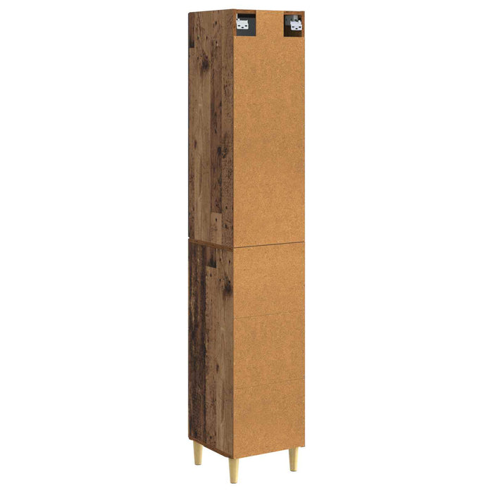 Set de Dulapuri 2 pcs Lemn vechi 33 x 34,5 x 90 cm WALTI