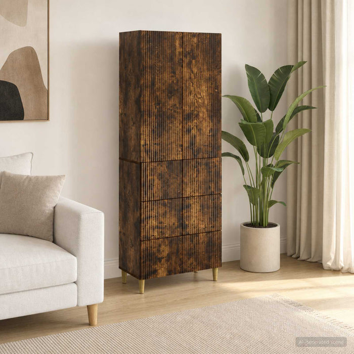 Set de Dulapuri 2 pcs 66 x 34,5 x 90 cm Lemn prelucrat - WALTI WALTI