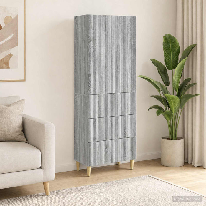 Set de Dulapuri 2 pcs 66 x 34,5 x 90 cm Lemn prelucrat - WALTI WALTI