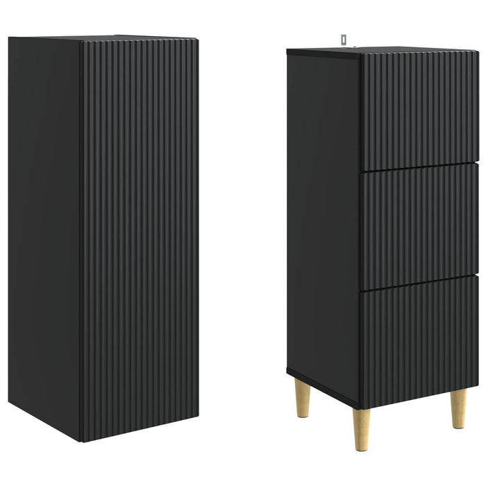 Set de Dulapuri 2 pcs 33 x 34,5 x 90 cm Lemn prelucrat WALTI