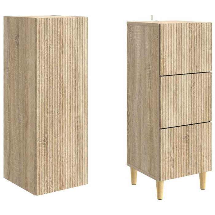 Set de Dulapuri 2 pcs 33 x 34,5 x 90 cm Lemn prelucrat WALTI