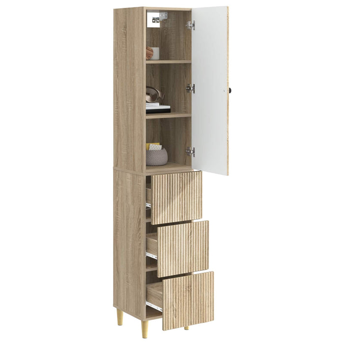 Set de Dulapuri 2 pcs 33 x 34,5 x 90 cm Lemn prelucrat WALTI
