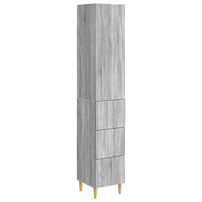 Set de Dulapuri 2 pcs Sonoma gri 33 x 34,5 x 90 cm WALTI