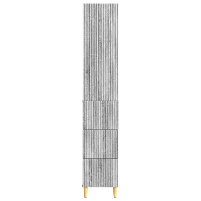 Set de Dulapuri 2 pcs Sonoma gri 33 x 34,5 x 90 cm WALTI