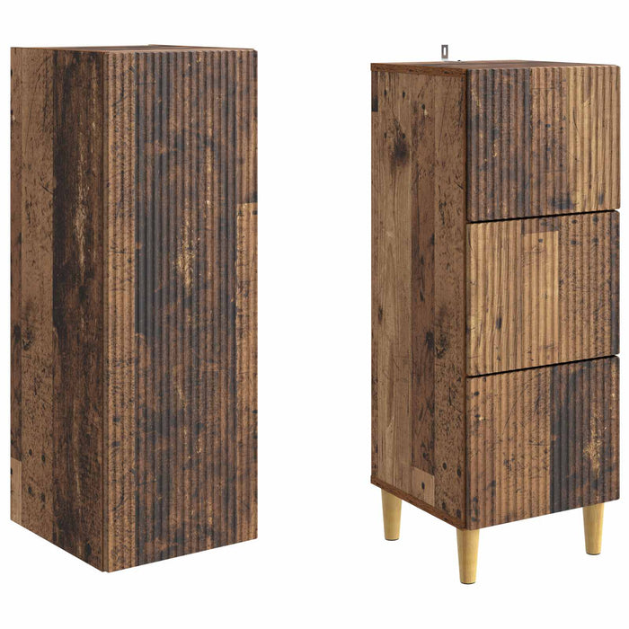 Set de Dulapuri 2 pcs 33 x 34,5 x 90 cm Lemn prelucrat WALTI