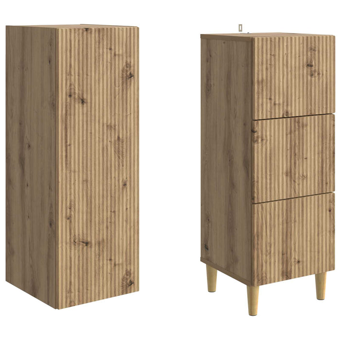 Set de Dulapuri 2 pcs 33 x 34,5 x 90 cm Lemn prelucrat WALTI