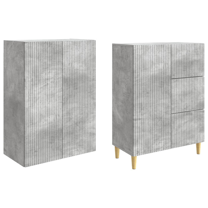 Set de Dulapuri 2 pcs 66 x 34,5 x 90 cm Lemn prelucrat WALTI