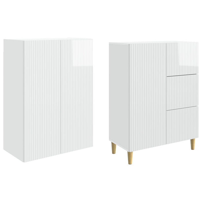 Set de Dulapuri 2 pcs 66 x 34,5 x 90 cm Lemn prelucrat WALTI