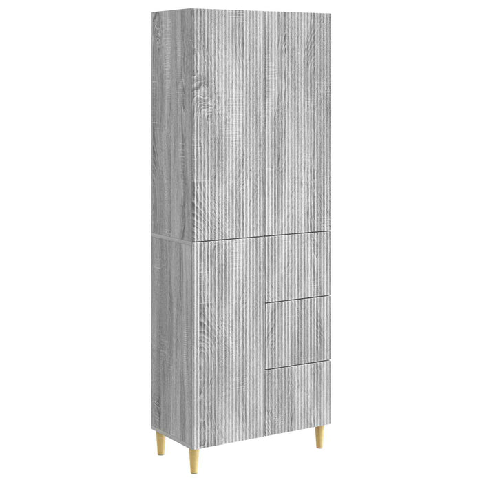 Set de Dulapuri 2 pcs Sonoma gri 66 x 34,5 x 90 cm WALTI