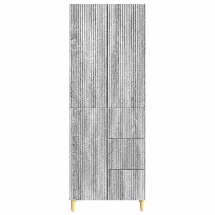 Set de Dulapuri 2 pcs Sonoma gri 66 x 34,5 x 90 cm WALTI