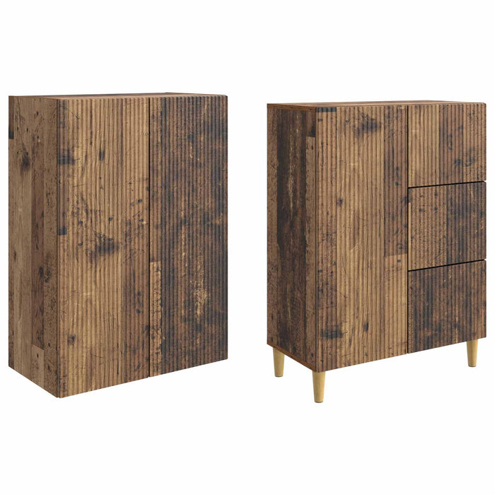 Set de Dulapuri 2 pcs 66 x 34,5 x 90 cm Lemn prelucrat WALTI