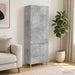 Set de Dulapuri 2 pcs Gri Beton 66 x 34,5 x 90 cm - WALTI WALTI