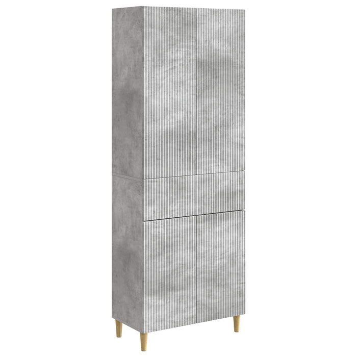 Set de Dulapuri 2 pcs Gri Beton 66 x 34,5 x 90 cm WALTI