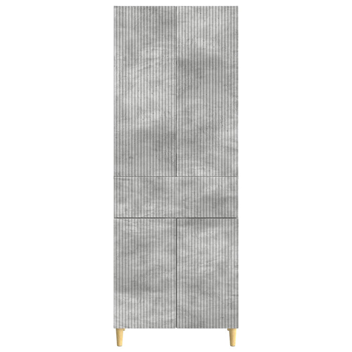 Set de Dulapuri 2 pcs Gri Beton 66 x 34,5 x 90 cm WALTI