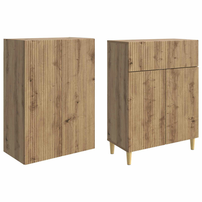 Set de Dulapuri 2 pcs 66 x 34,5 x 90 cm Lemn prelucrat WALTI