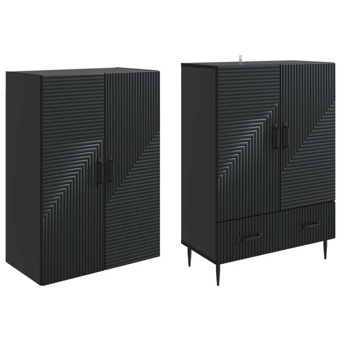 Set de Dulapuri 2 pcs 66 x 34,5 x 95 cm Lemn prelucrat WALTI