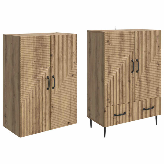 Set de Dulapuri 2 pcs 66 x 34,5 x 95 cm Lemn prelucrat WALTI
