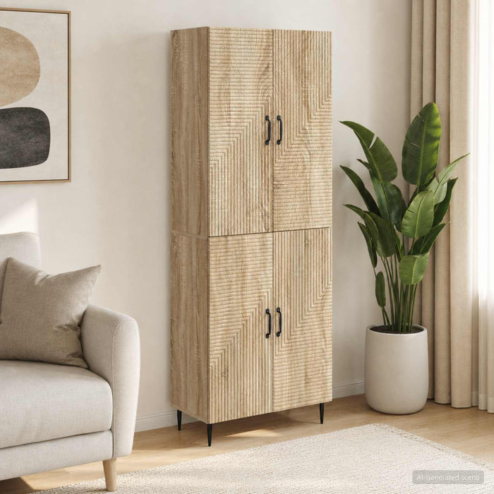Set de Dulapuri 2 pcs 66 x 34,5 x 89,5 cm Lemn prelucrat - WALTI WALTI