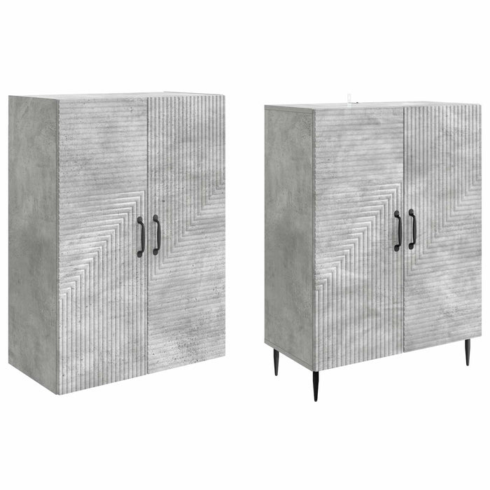 Set de Dulapuri 2 pcs 66 x 34,5 x 89,5 cm Lemn prelucrat WALTI