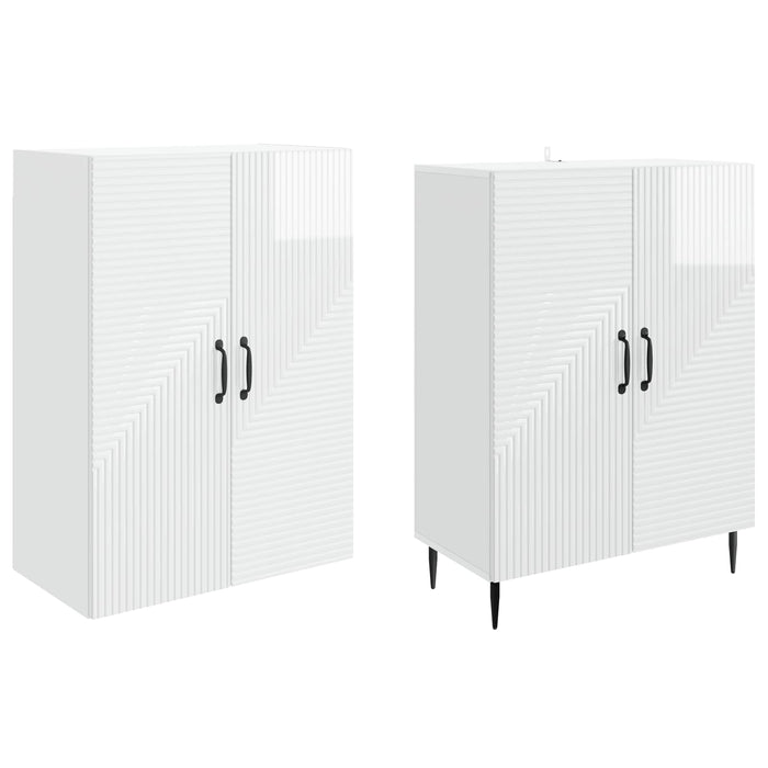 Set de Dulapuri 2 pcs 66 x 34,5 x 89,5 cm Lemn prelucrat WALTI