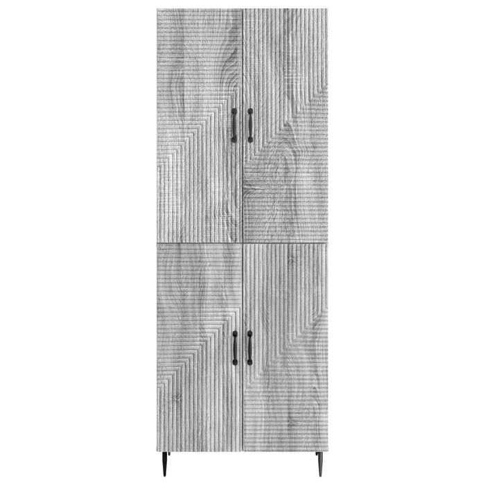 Set de Dulapuri 2 pcs Sonoma gri 66 x 34,5 x 89,5 cm WALTI