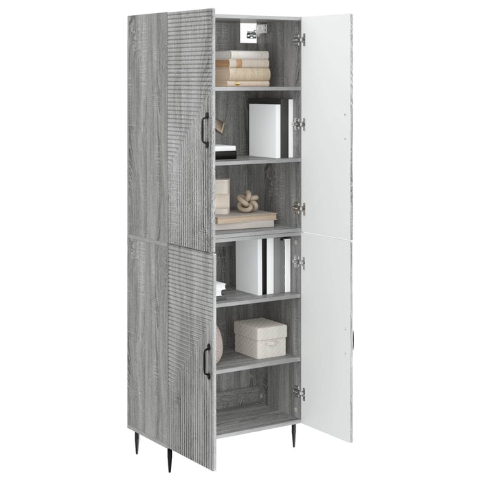Set de Dulapuri 2 pcs Sonoma gri 66 x 34,5 x 89,5 cm WALTI