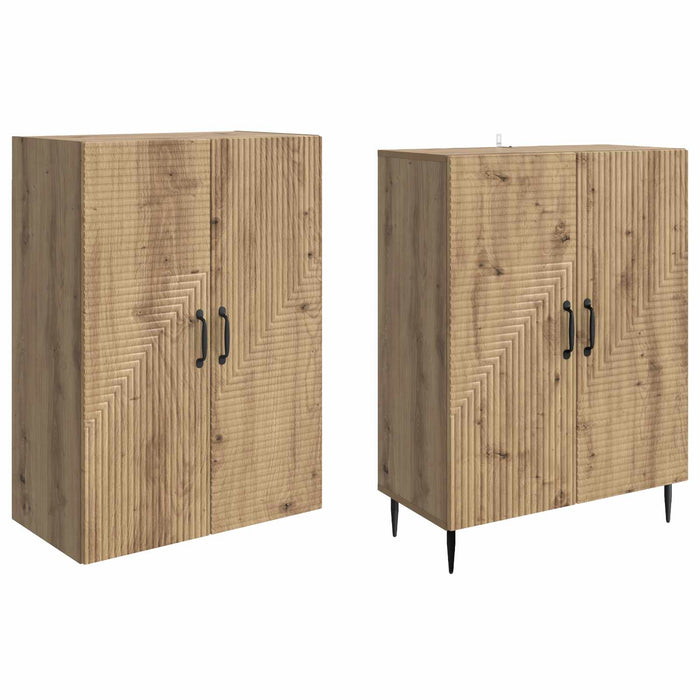 Set de Dulapuri 2 pcs 66 x 34,5 x 89,5 cm Lemn prelucrat WALTI